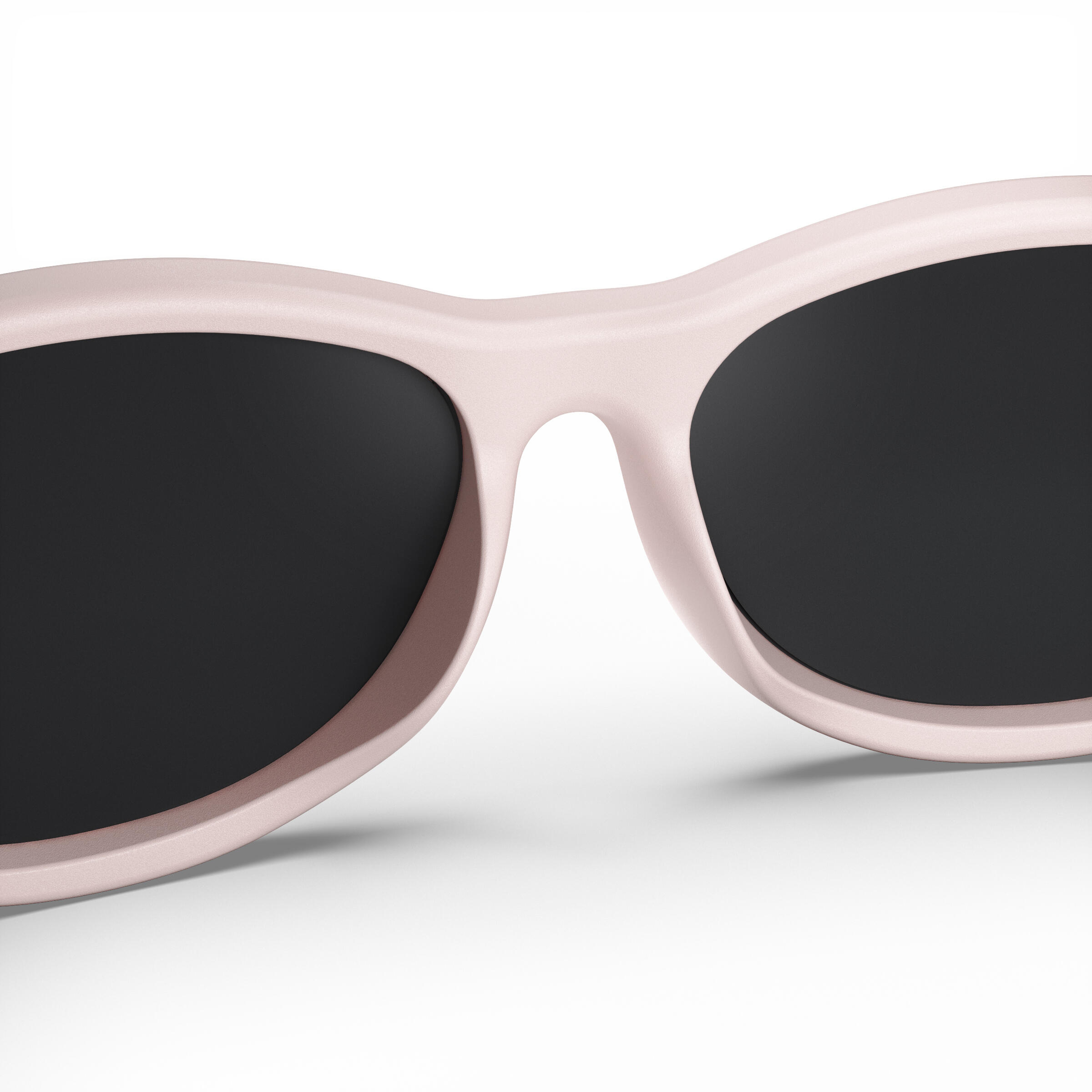 Lentes de sol de senderismo categoría 3 rosas para niños de 2 a 4 años MH B140 17/23