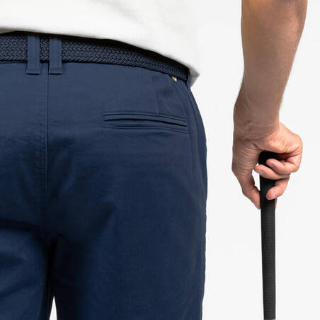 Men's Chino Golf Shorts - MW500 navy blue