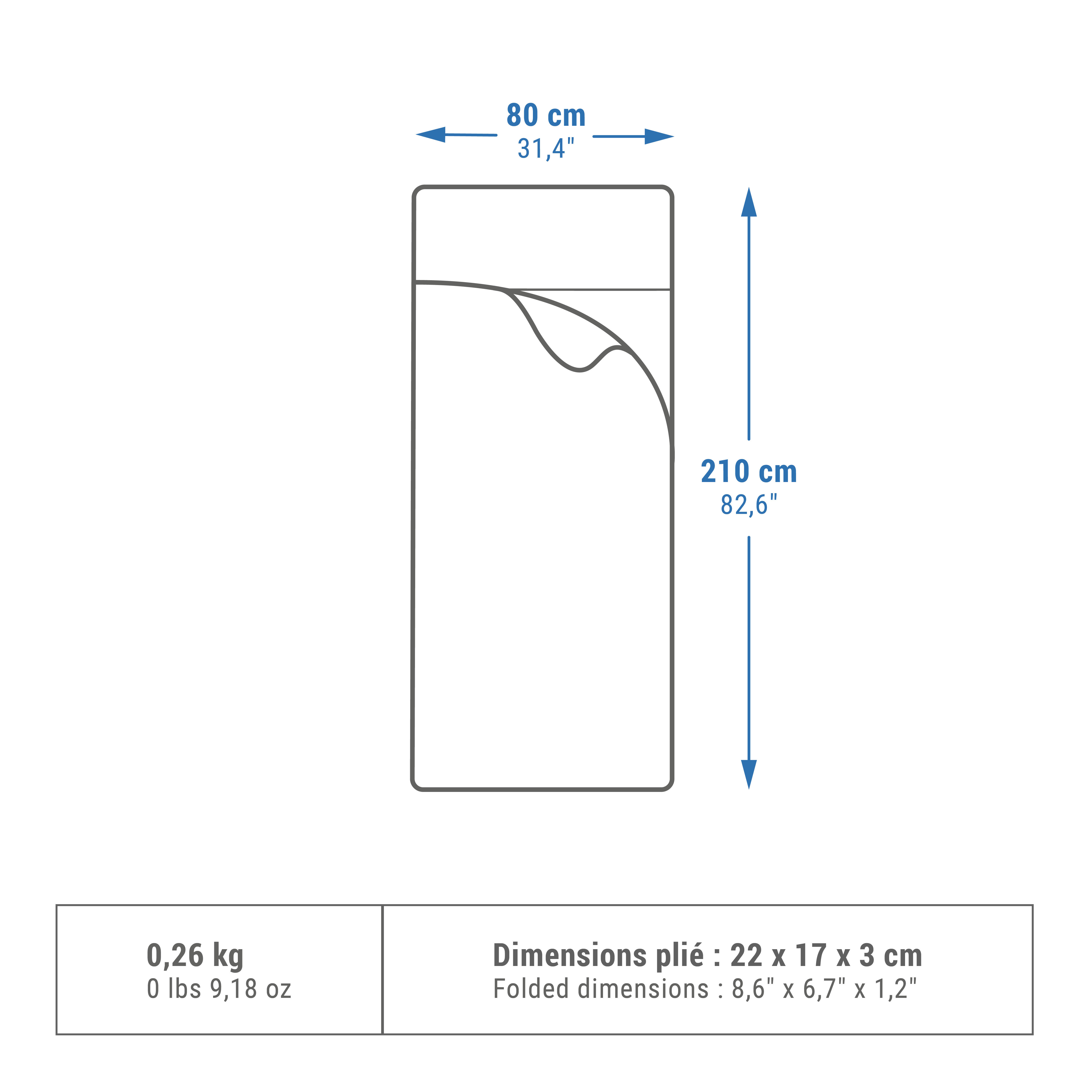 POLYESTER SLEEPING BAG LINER