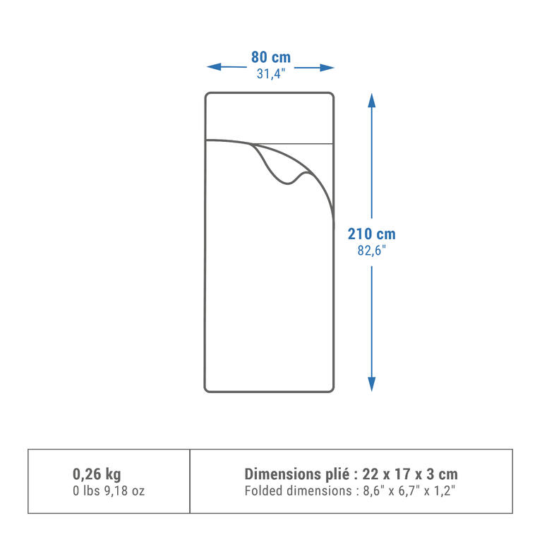 Buy Sleeping Bag Liner Online Decathlon
