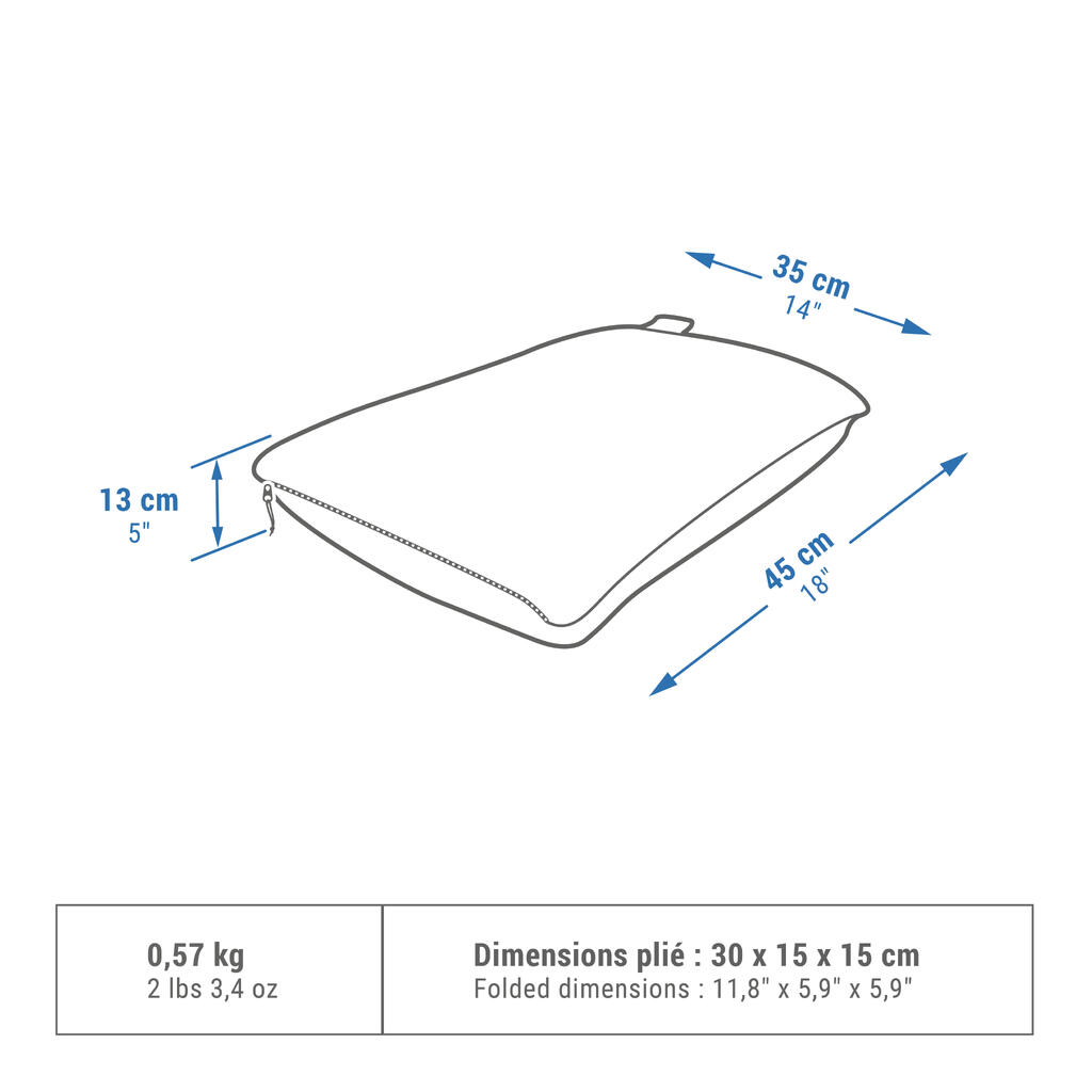 ALMOHADA DE CAMPING COMFORT BEIGE