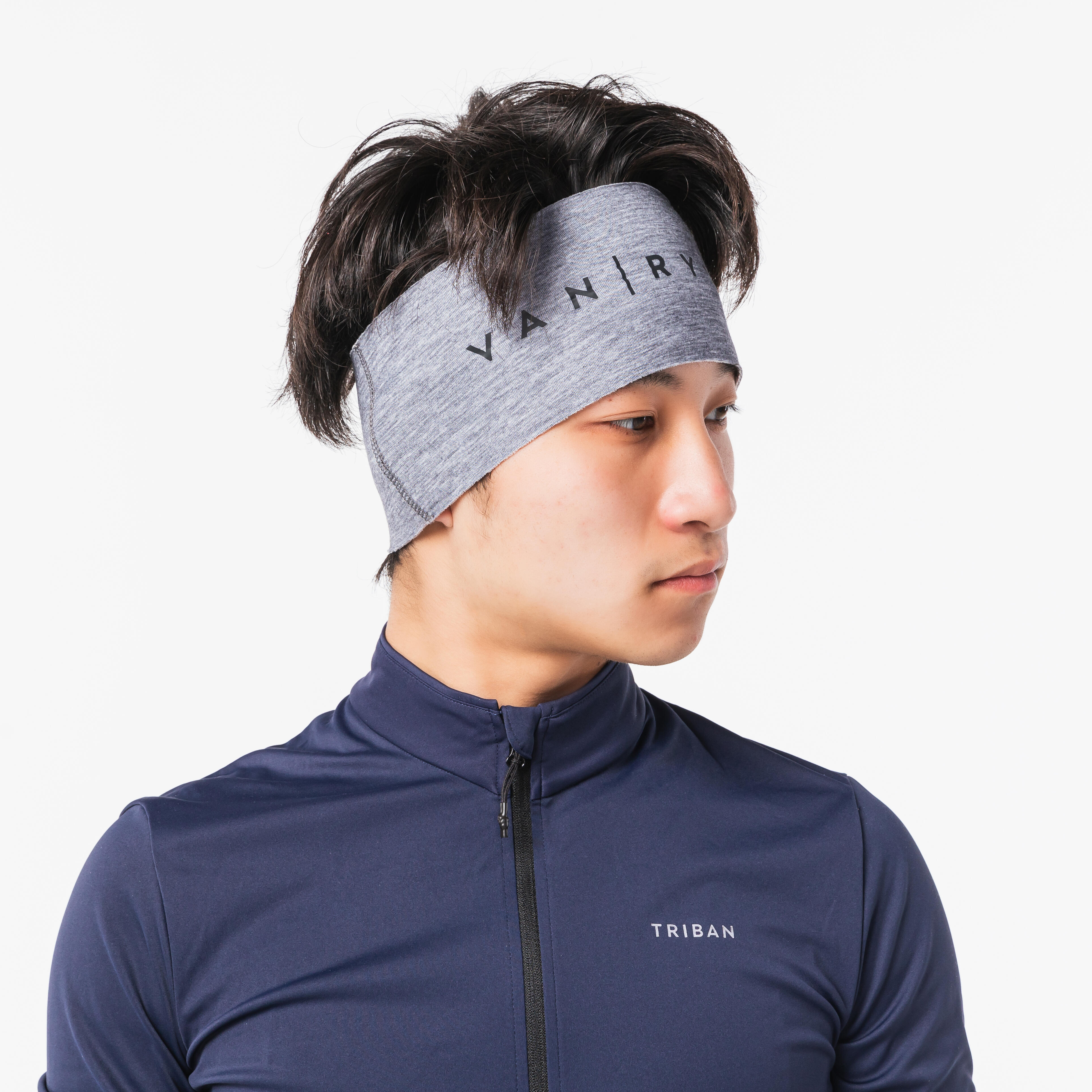 Cycling Headband - RoadR 500 Grey - VAN RYSEL