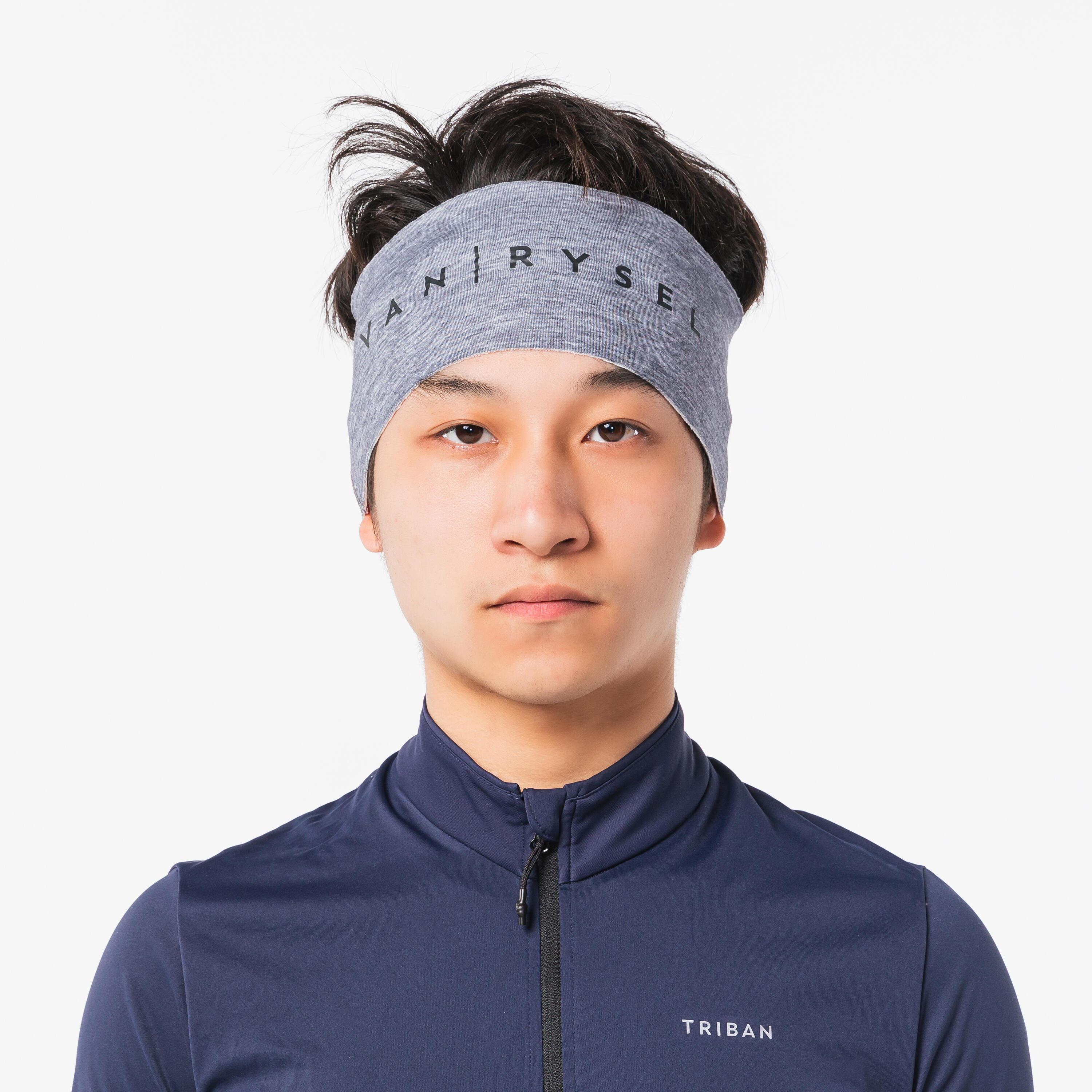 Cycling Headband - RoadR 500 Grey - VAN RYSEL
