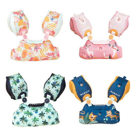 Дитячі нарукавники з поясом TISWIM для плавання від 15 до 30 кг