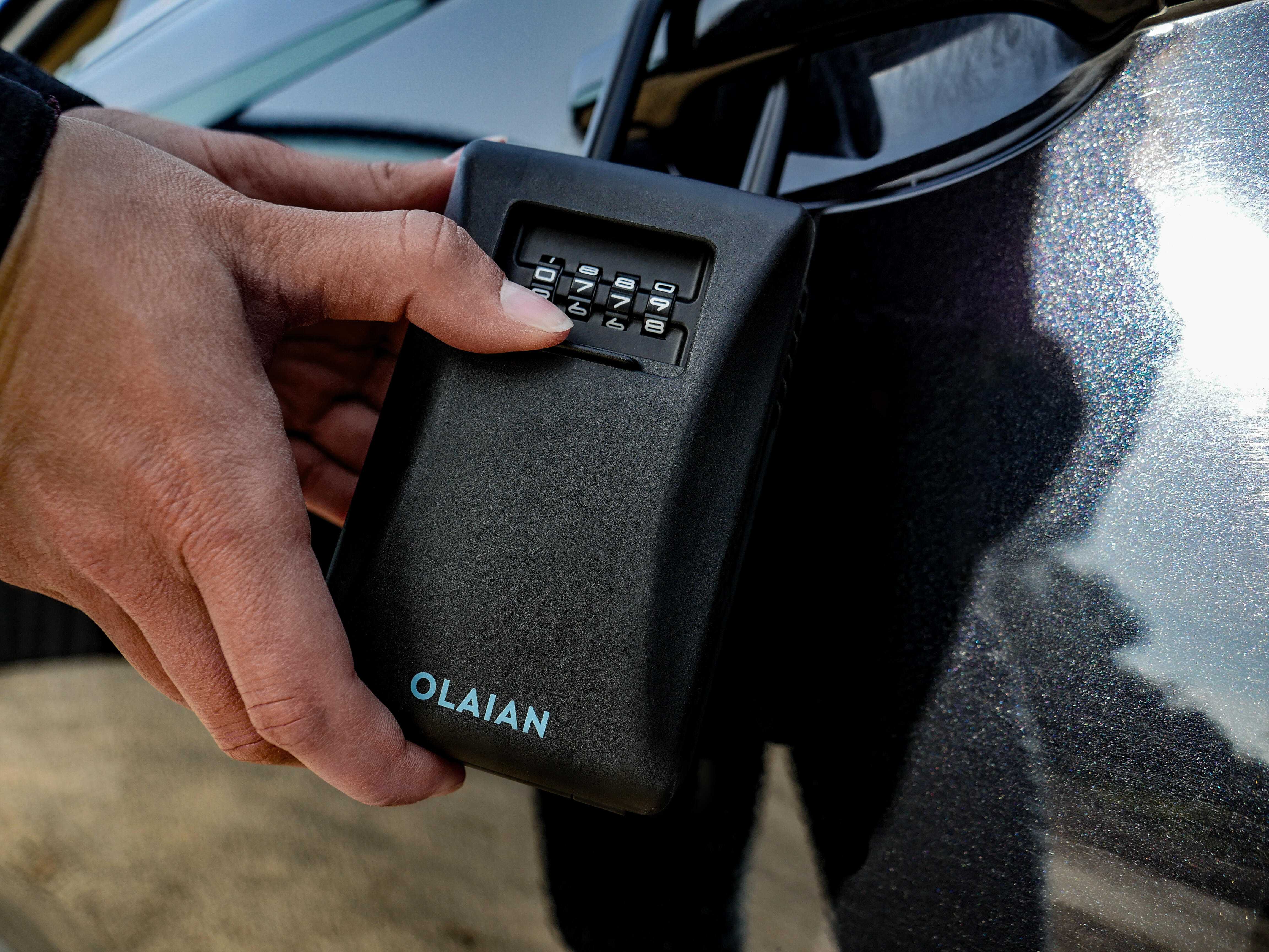 Cadenas à code pour clés de voiture - OLAIAN