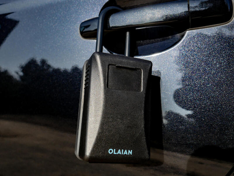 Schlüsselbox Keycode für Autoschlüssel - schwarz OLAIAN - DECATHLON