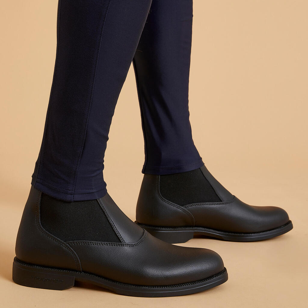 PANTALÓN DE EQUITACIÓN HOMBRE 140 VELCRO 