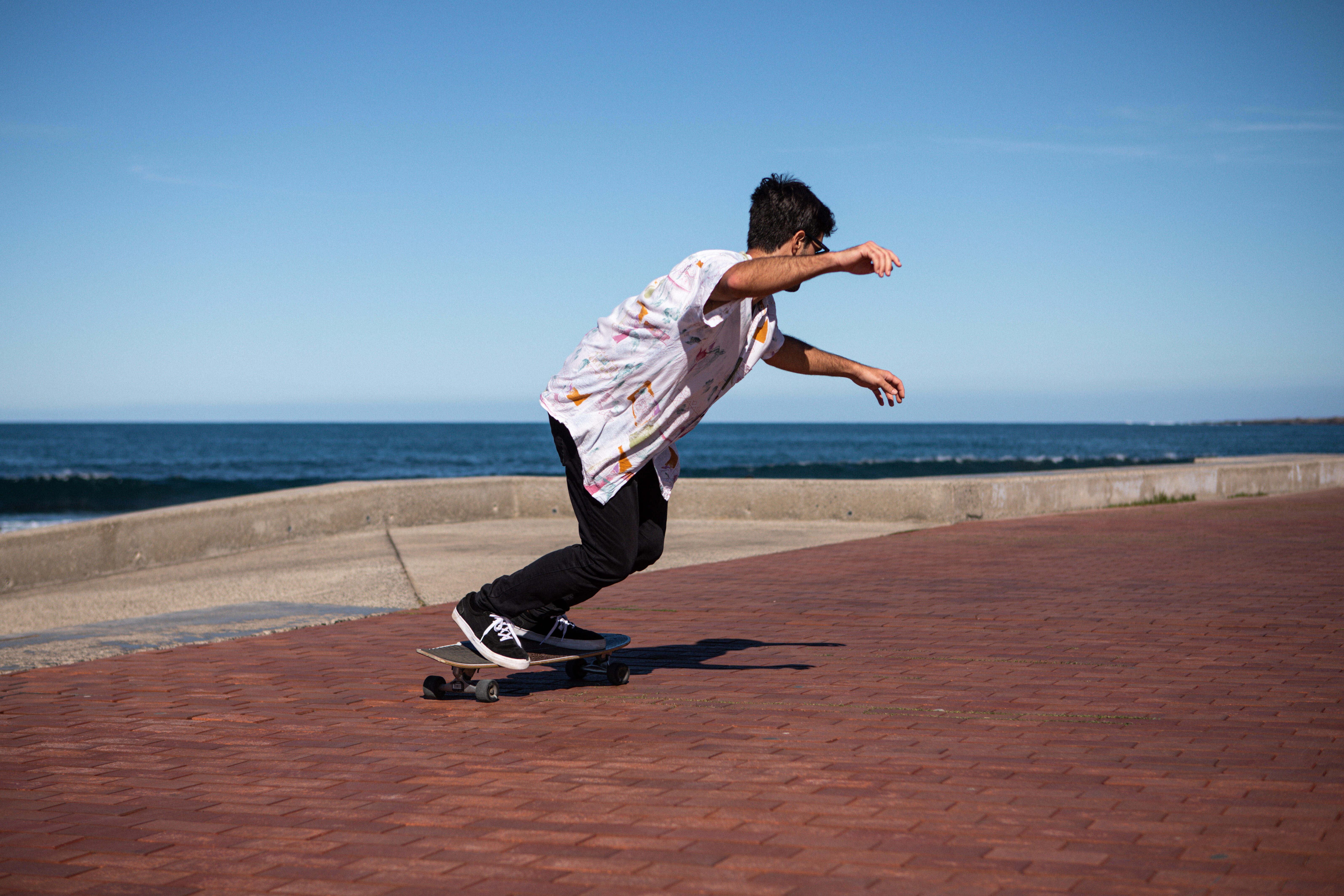 ZAPATILLAS DE SKATE VULCANIZADAS NEGRO/BLANCO VULCA500 Decathlon