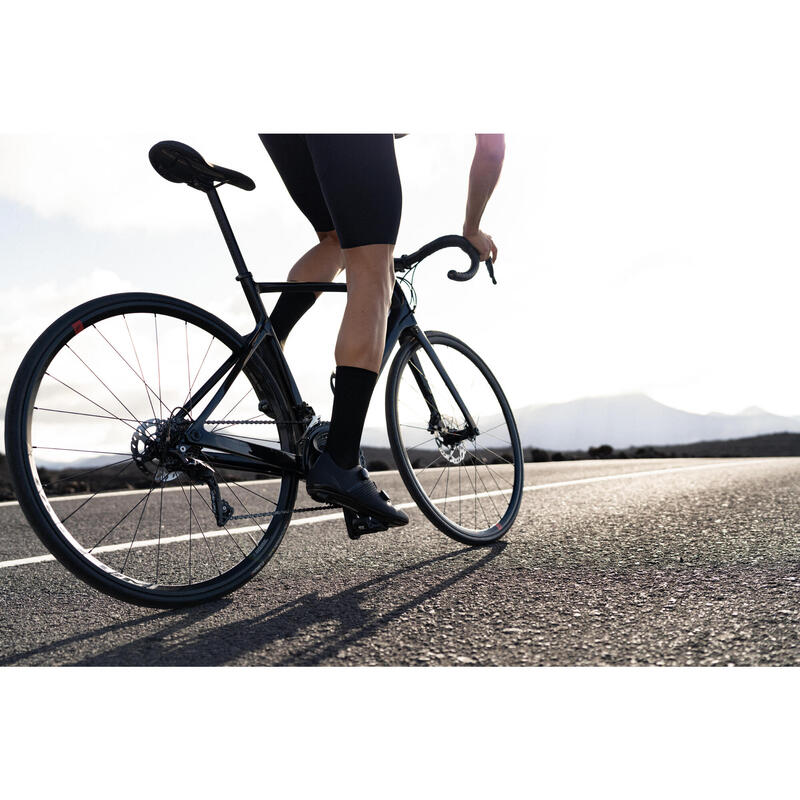 Summer Road Cycling Socks 900 - Black