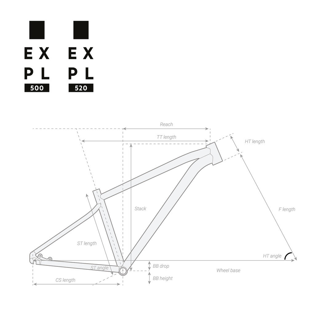Horský bicykel EXPL 520 29