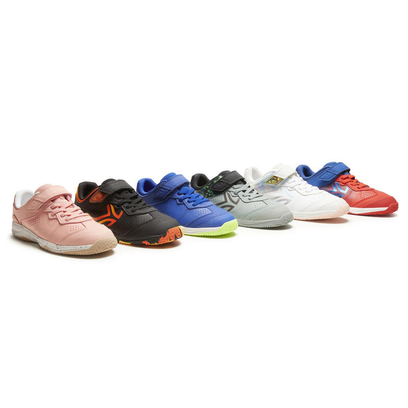 Kinder Sportschuhe Klettverschluss ‒ TS160 schwarz/orange