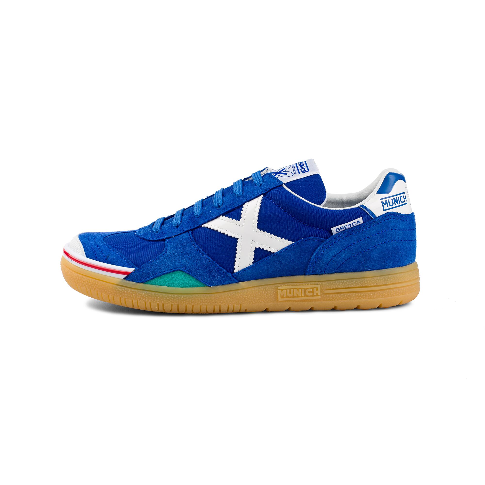 Zapatillas Fútbol Sala Munich Gresca azul adulto MUNICH | Decathlon