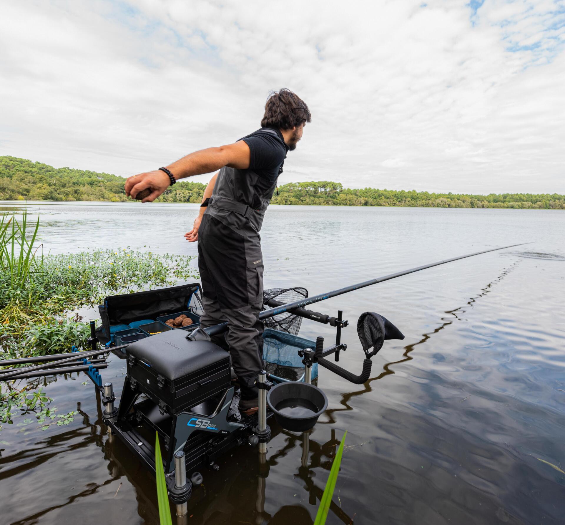 Come scegliere una pastura per la pesca al colpo?