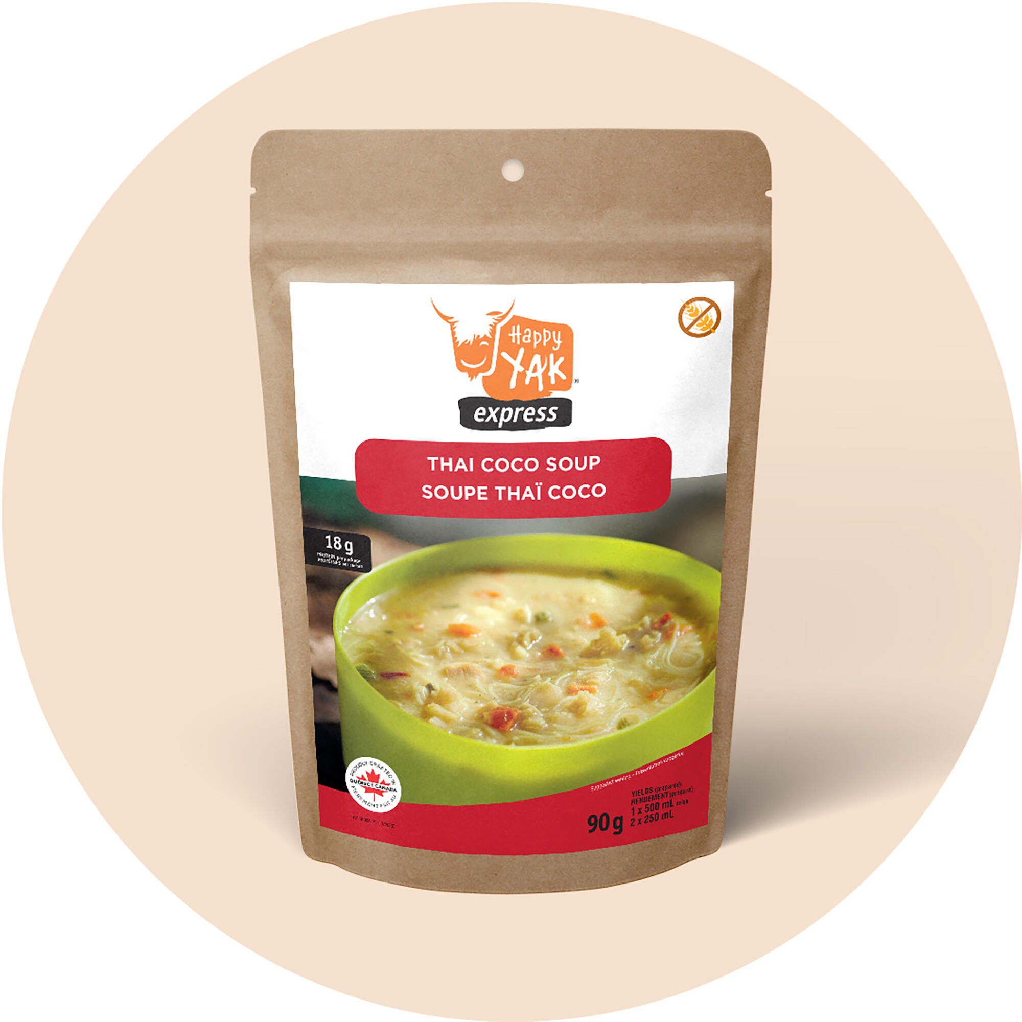 Thai Coconut Soup - HAPPY YAK