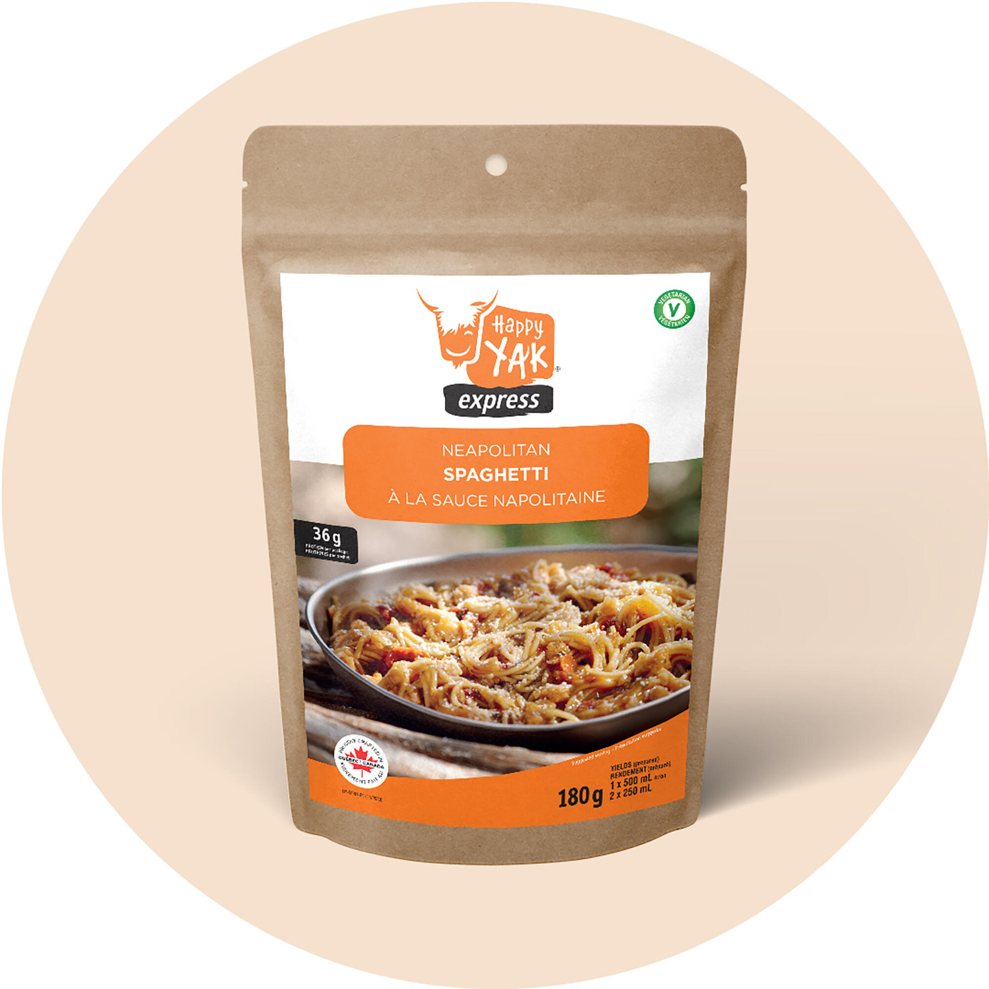 Vegetarian Spaghetti - HAPPY YAK
