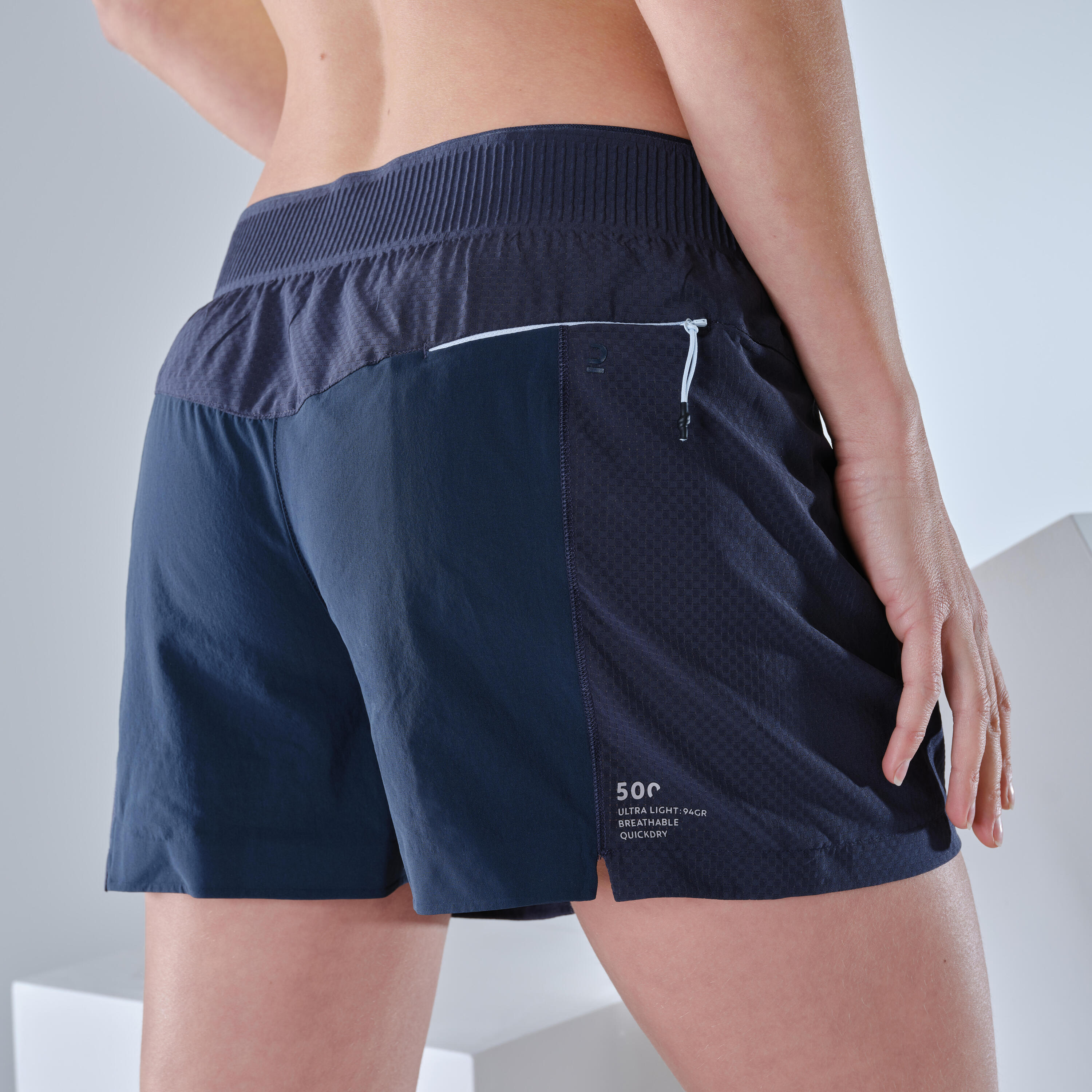 Women’s ultra-light fast hiking shorts FH 900 Dark Blue 6/6