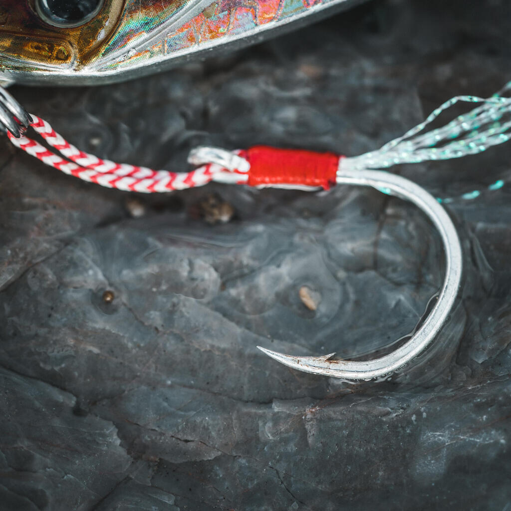 CUCHARILLA DE PESCA DE MAR SEÑUELOS BIASTOS ROSA ARENQUE 110G