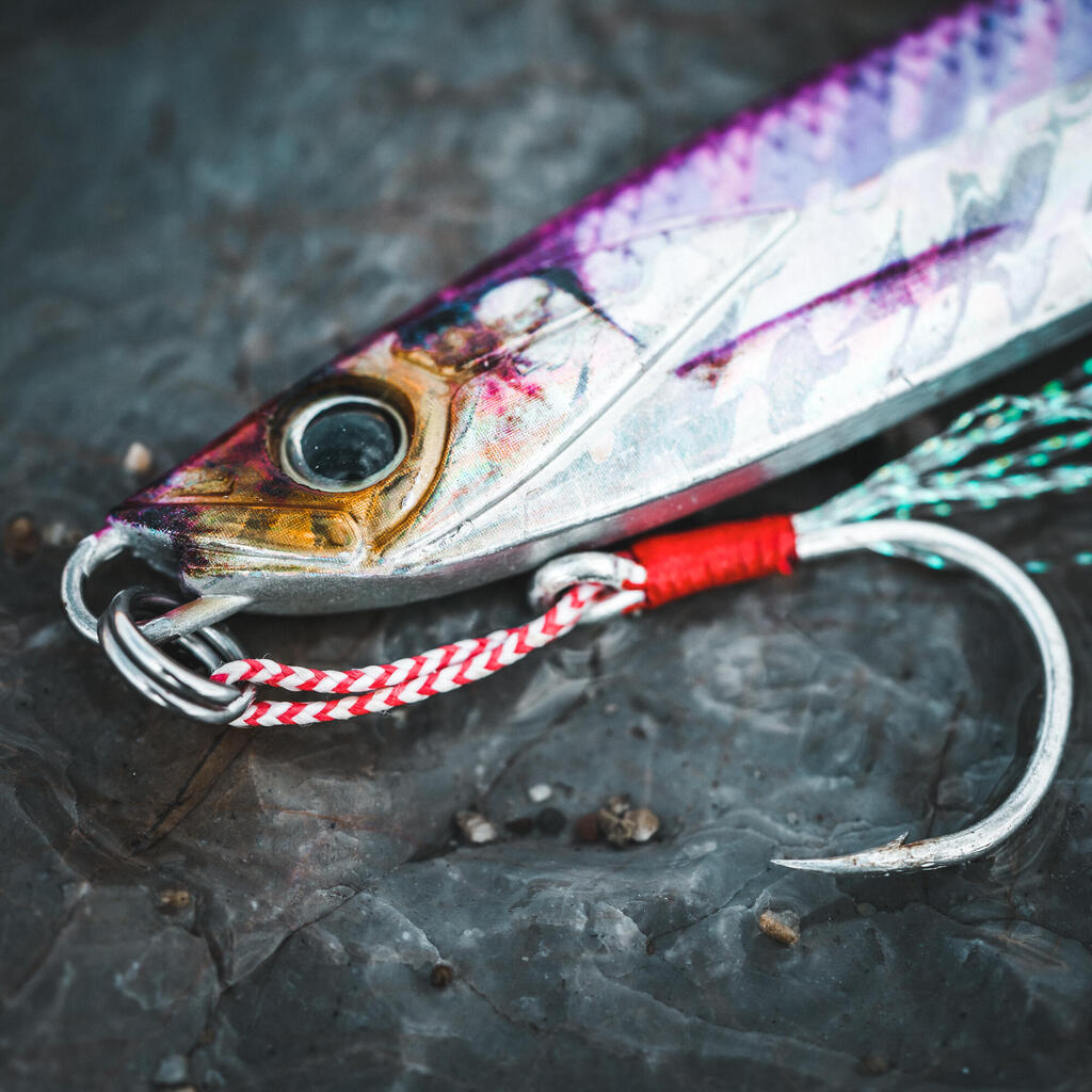 CUCHARILLA DE PESCA DE MAR SEÑUELOS BIASTOS ROSA ARENQUE 110G
