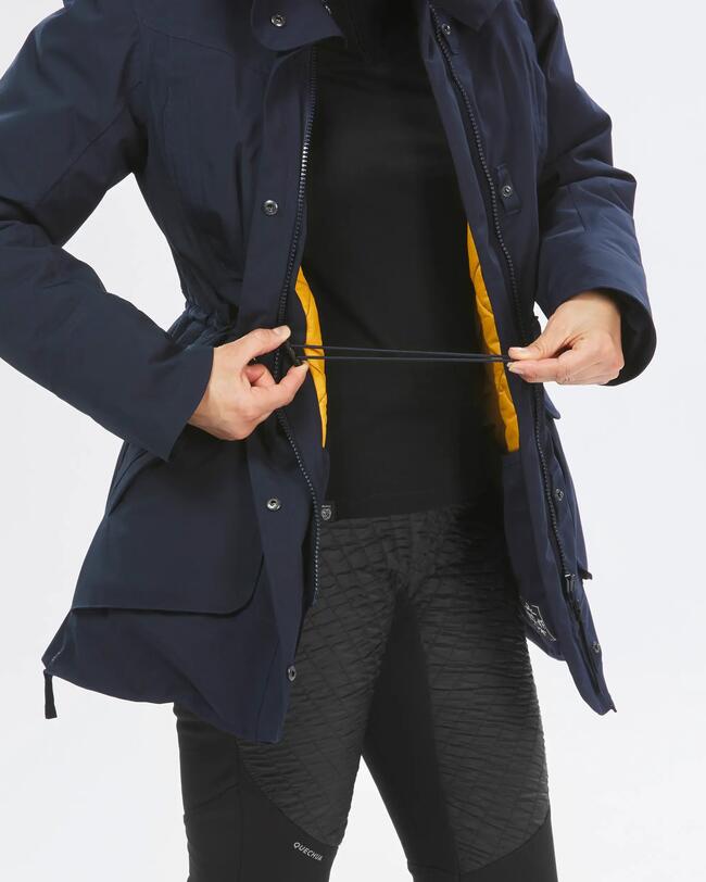 Parka d’hiver de randonnée imperméable femme SH900 -20°C