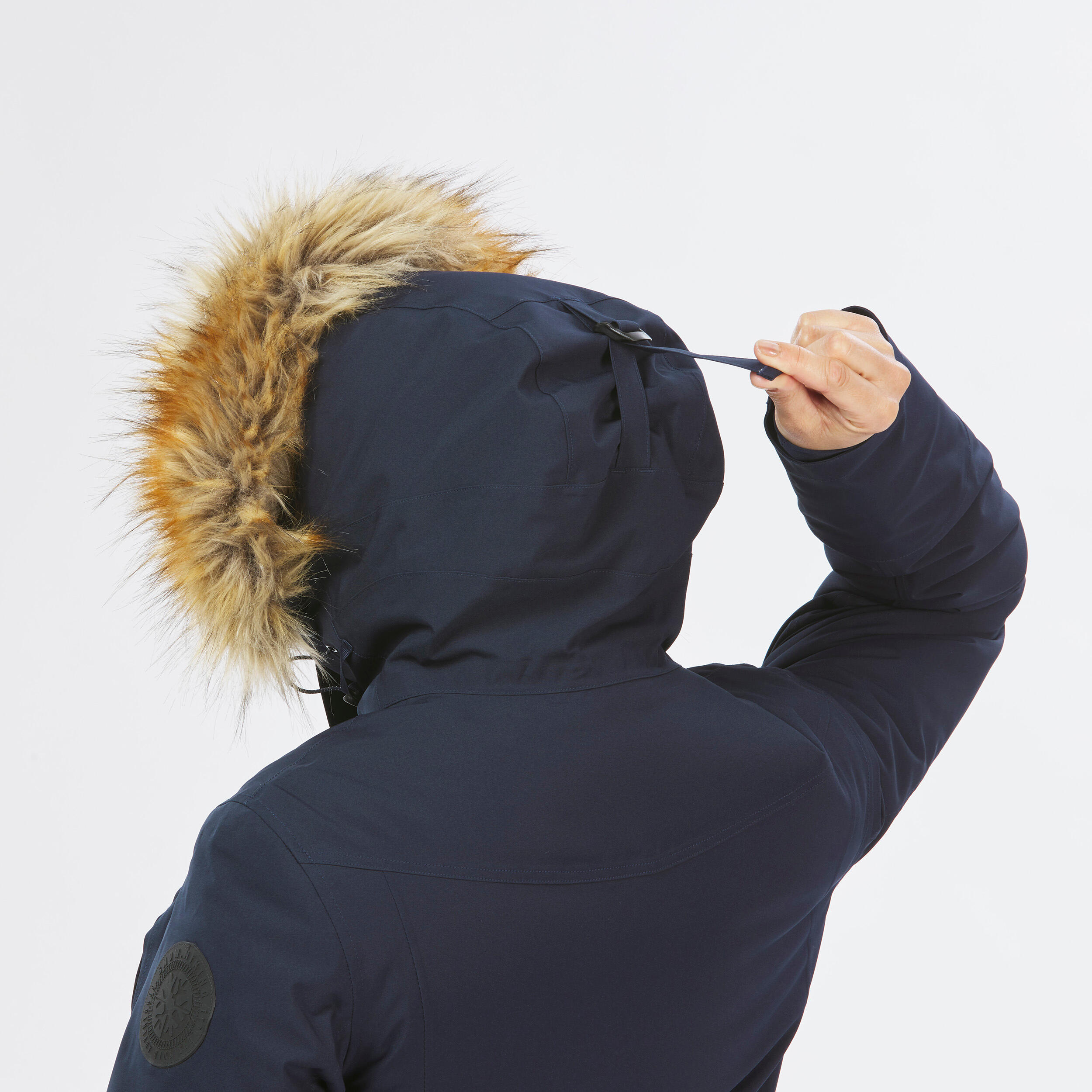 Waterdichte wandelparka voor dames -20°C NH900 blauw 7/13