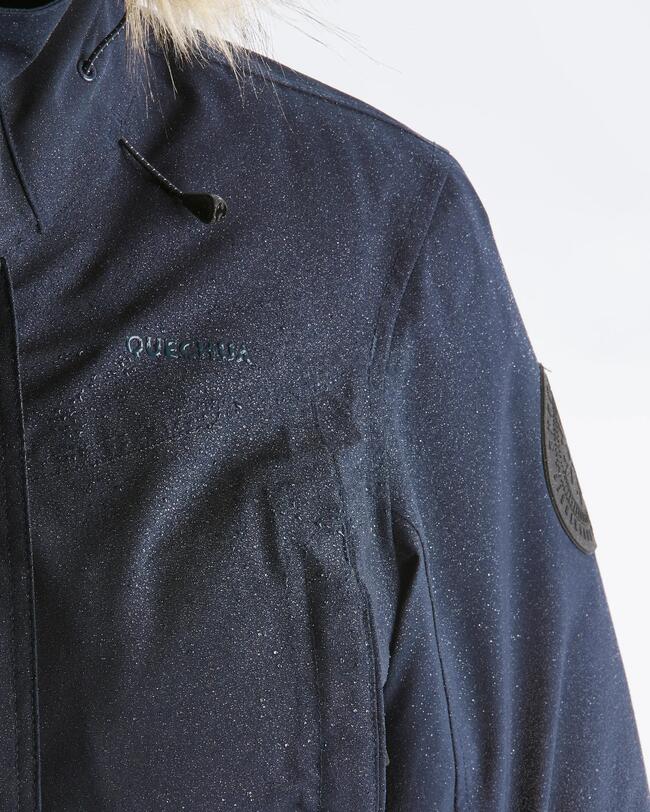Waterdichte dames winterparka voor wandelen SH900 -20°C