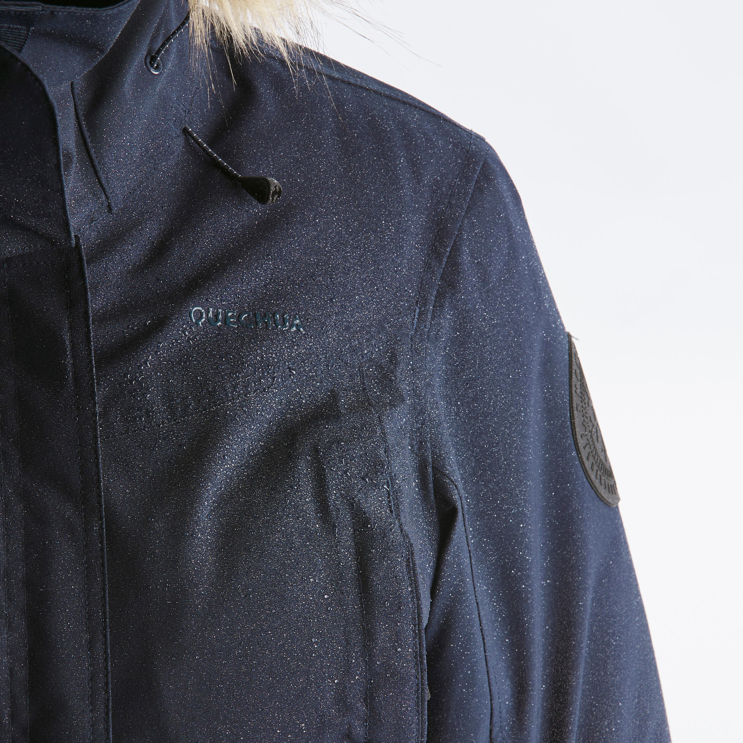 Women’s waterproof hiking parka -20°C, NH900 - Blue 7/15