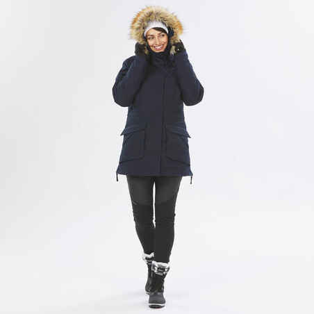 Women’s winter waterproof hiking parka - SH900 -20°C