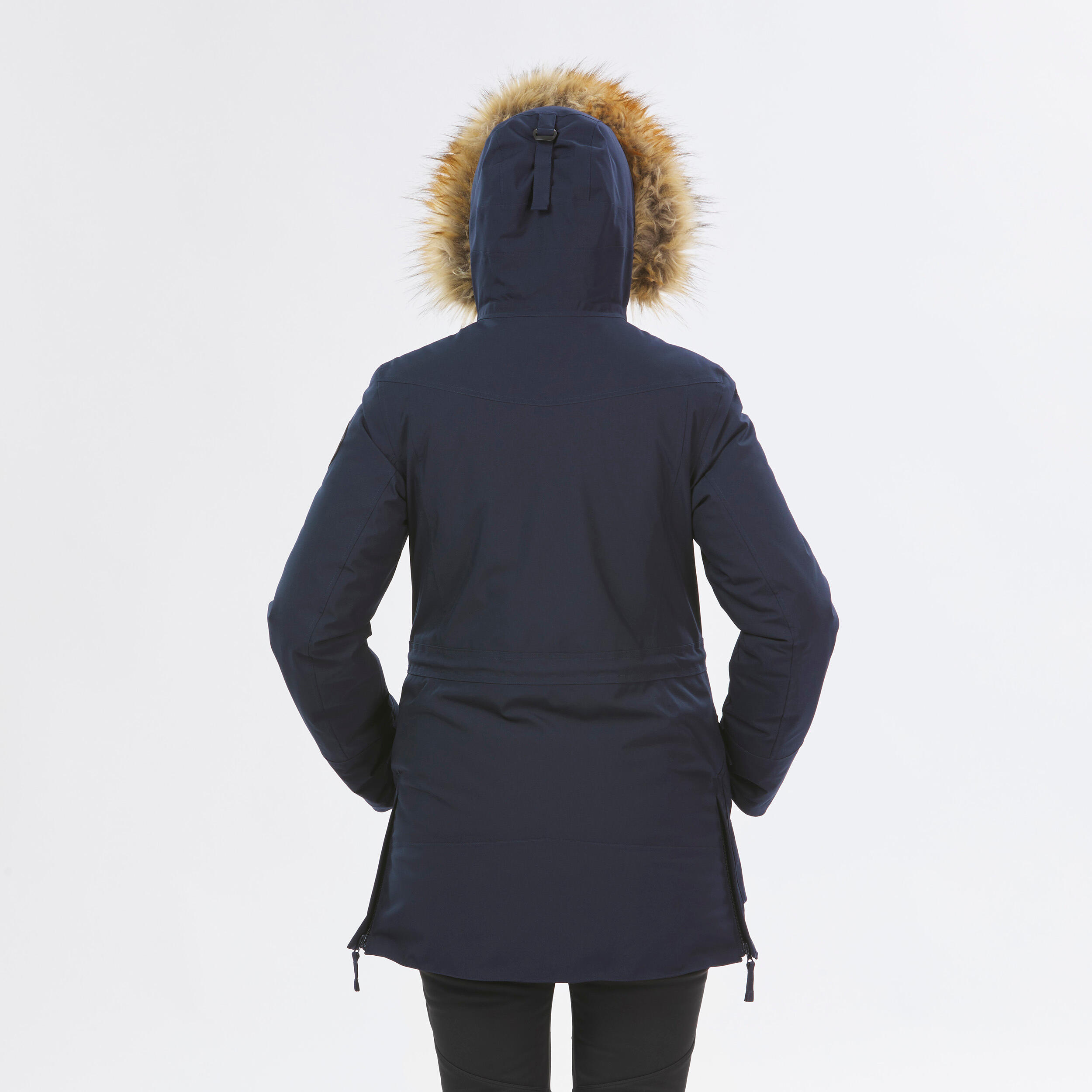 Waterdichte wandelparka voor dames -20°C NH900 blauw 4/13