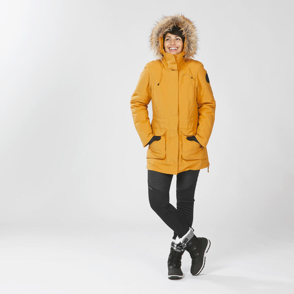 Women’s winter waterproof hiking parka - SH900 -20°C