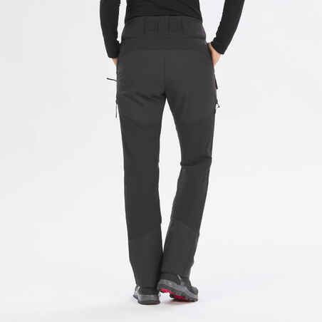 Women’s warm water-repellent ventilated hiking trousers - SH500 MOUNTAIN VENTIL