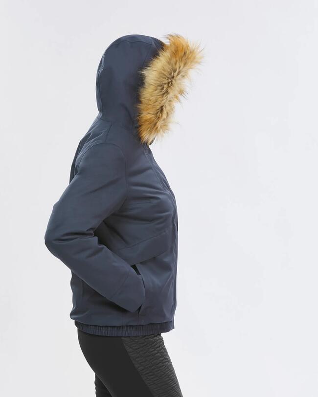 Women’s waterproof winter hiking jacket - SH500 -8°C
