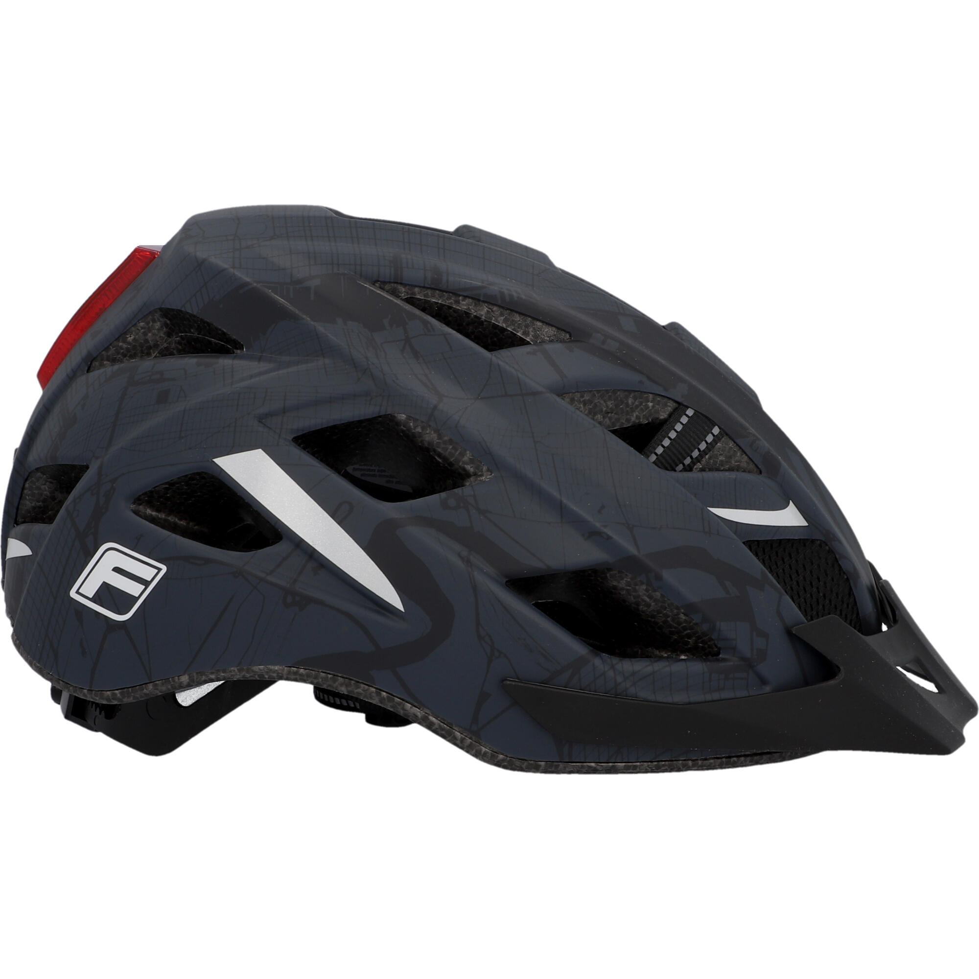 FISCHER Fahrradhelm City Fischer Urban PLUS Brooklyn anthrazit