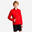 Veste de football d'entrainement ESSENTIAL rouge