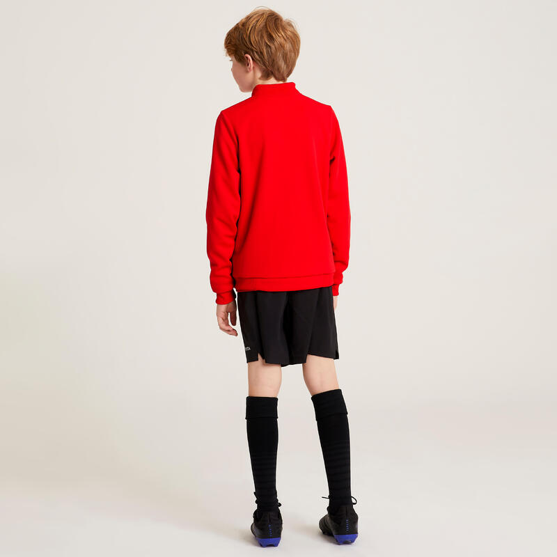 Kinder Fussball Trainingsjacke Essential rot