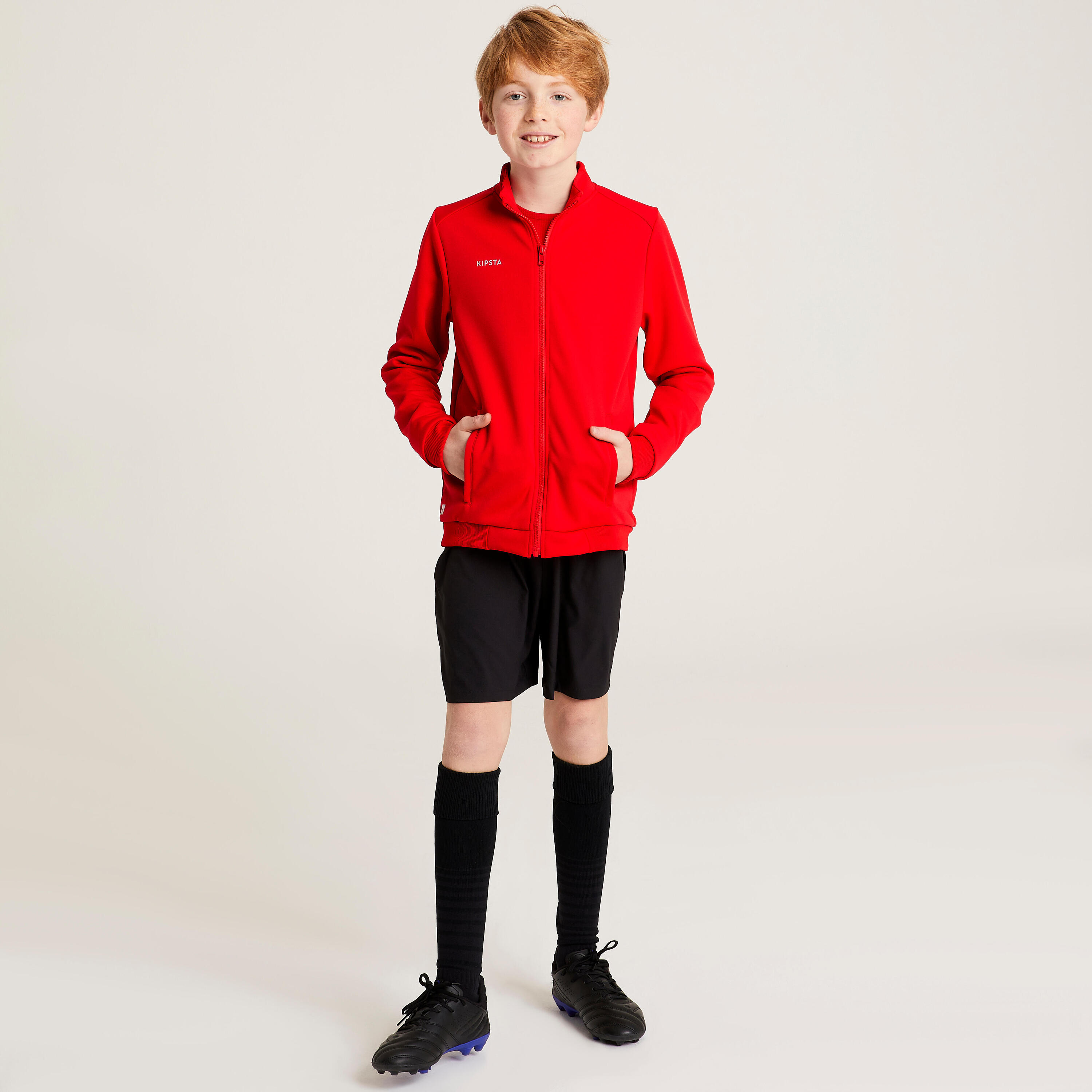 Football Training Jacket Essential - Red 5/5