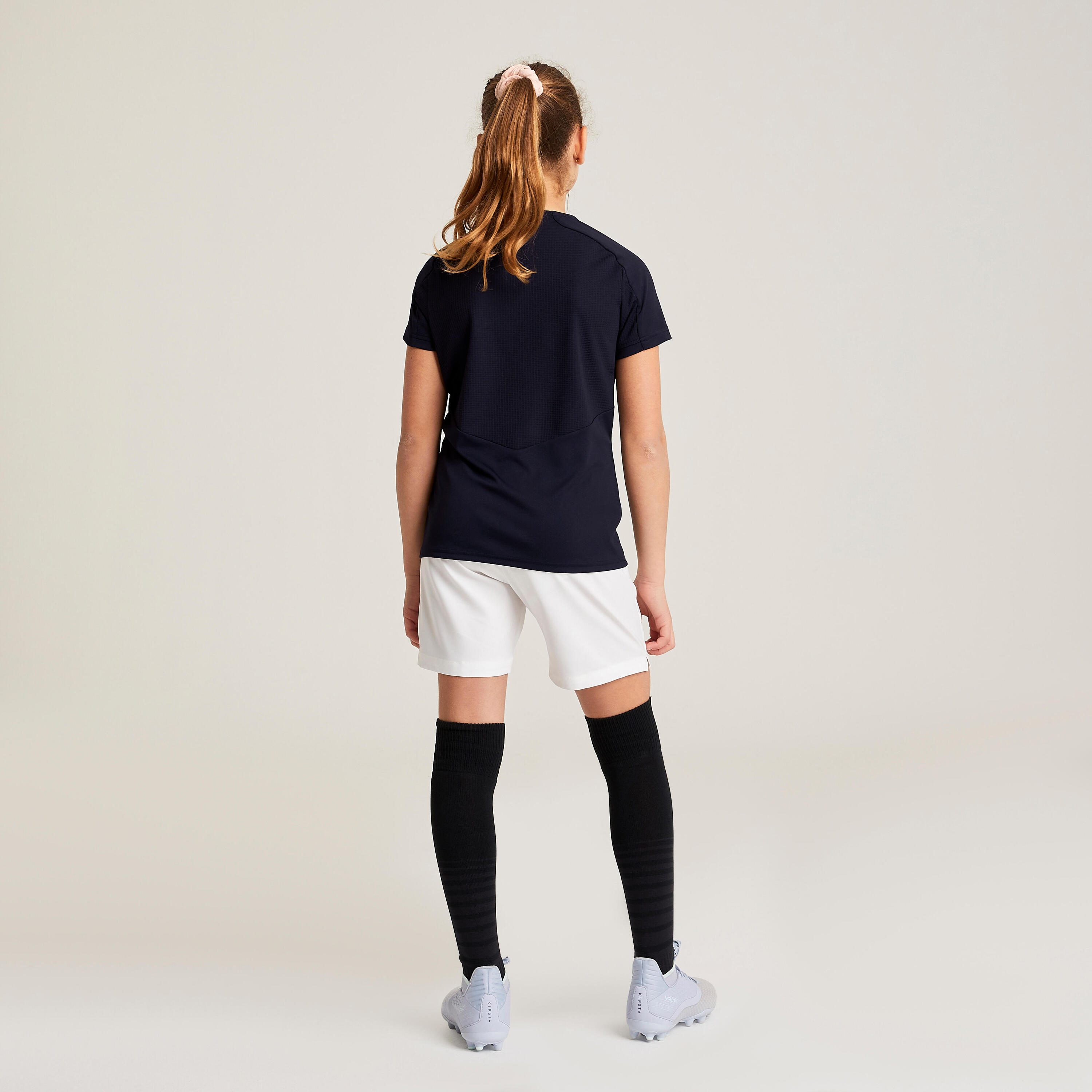 Girls' Football Shorts  - White 14/21