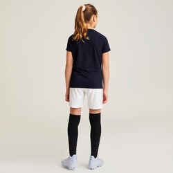 Girls' Football Shorts  - White