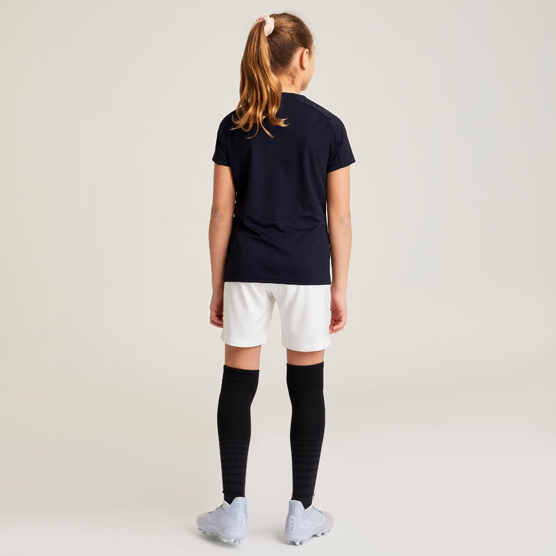 Pantaloncini calcio bambina VIRALTO bianchi