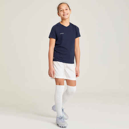 Girls' Football Shorts  - White