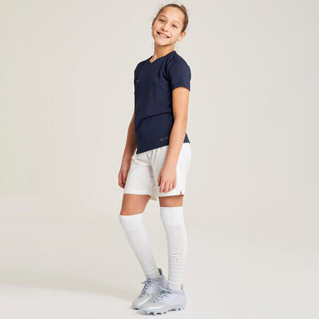 Plava majica za fudbal VIRALTO za devojčice
