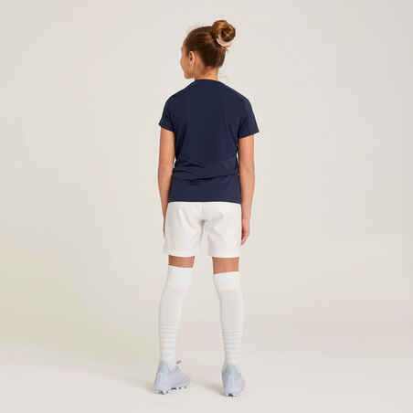 Girls' Football Shorts  - White