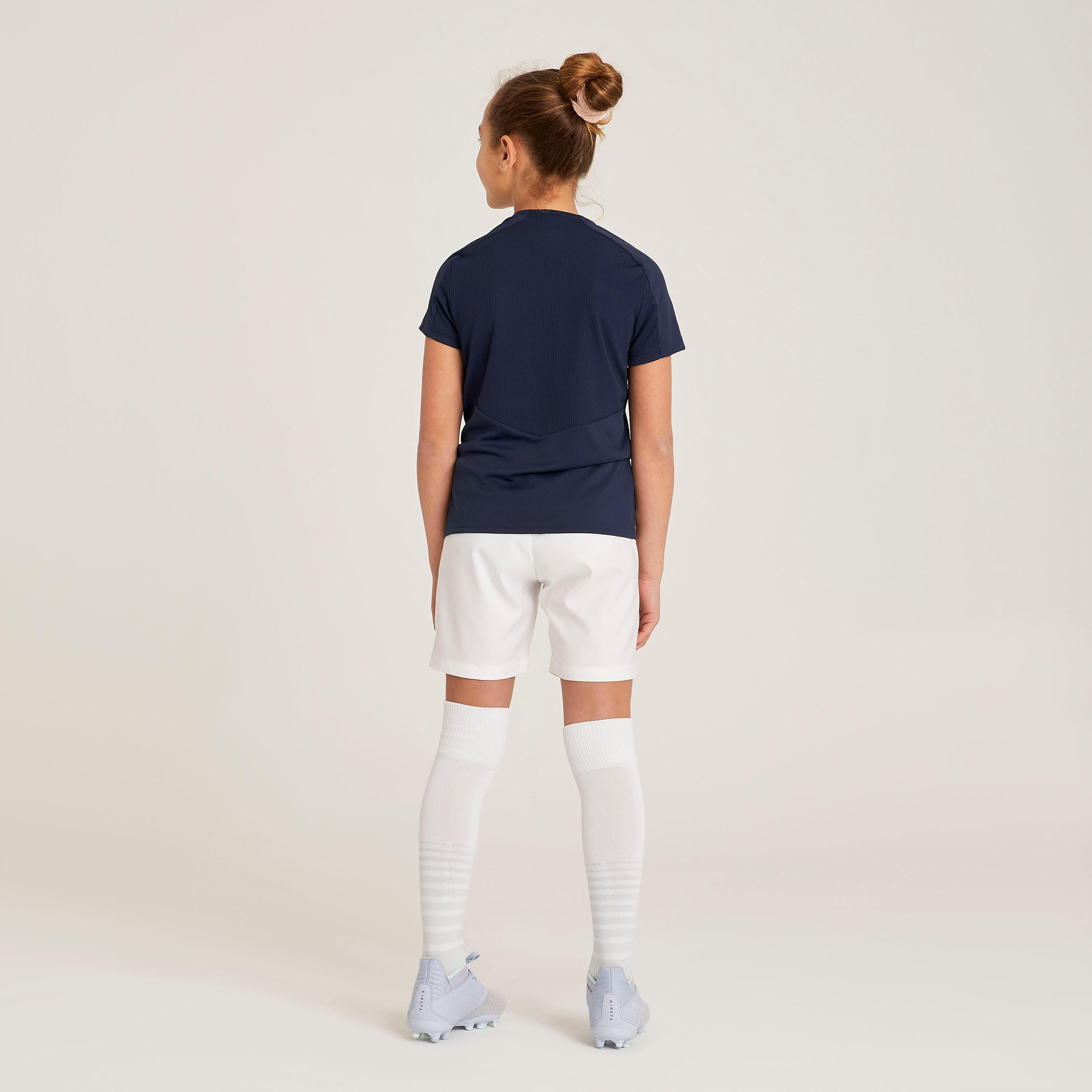 Girls' Football Shorts  - White 8/21