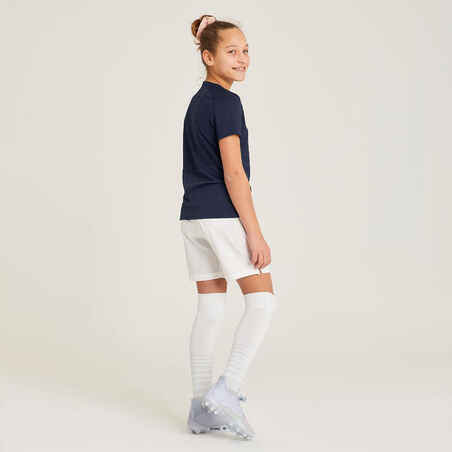 Girls' Football Shorts  - White