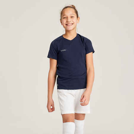 Girls' Football Shorts  - White