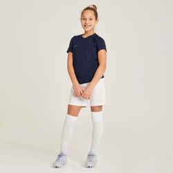 Girls' Football Shorts  - White