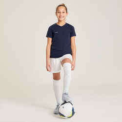 Girls' Football Shorts  - White