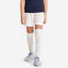 Kratke hlače za nogomet za djevojčice bijele