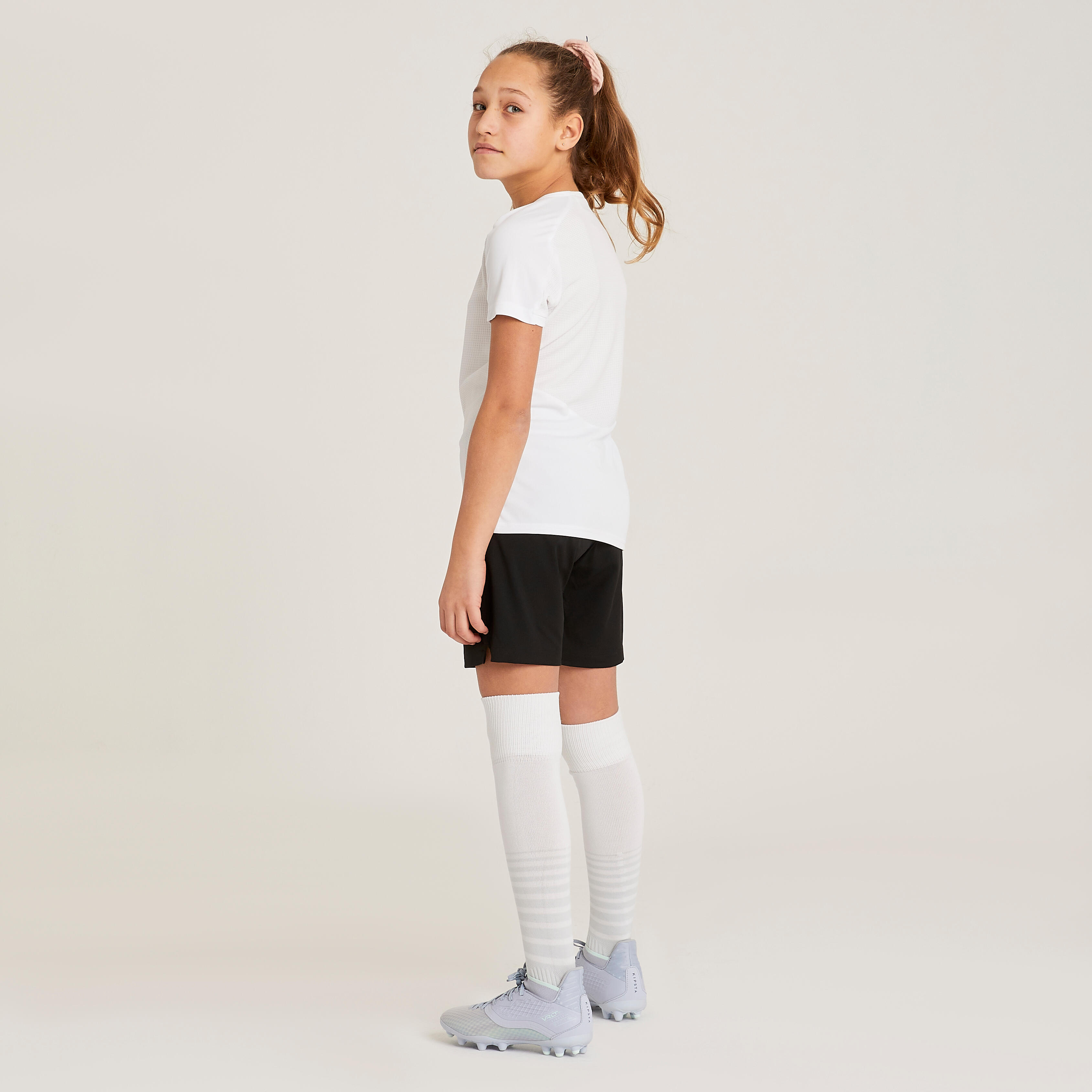 KIPSTA Dievčenský futbalový dres Viralto biely 7-8 r (123-130 cm) · záber 11