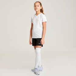 Girls' Football Shorts Viralto - Black