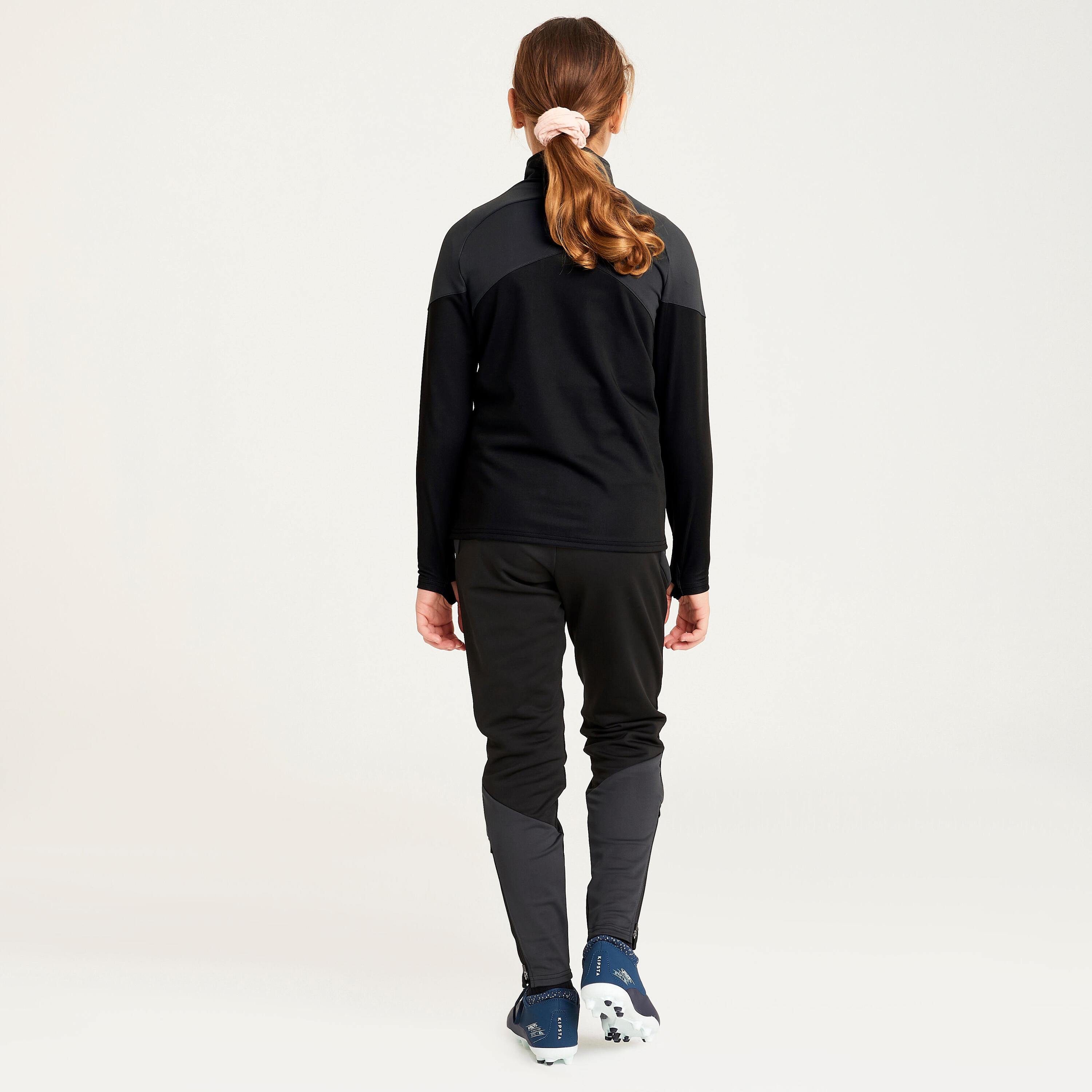 CAMISOLA DE FUTEBOL MEIO-FECHO MENINA VIRALTO PRETO 9/11